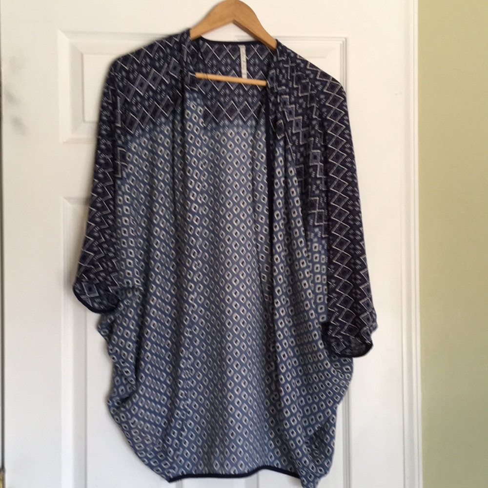 Willow and clay kimono jacket